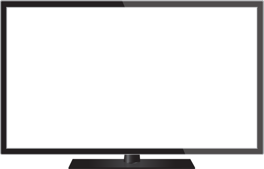 TV screen LCD, plasma realistic